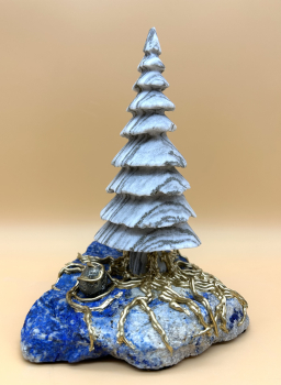 Preview: Binntree auf Ultramarin-Lapis